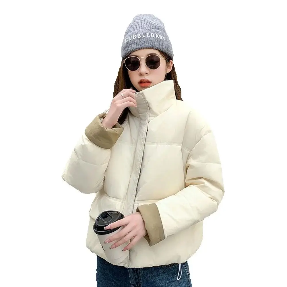 

Fashion And Warmth Ms. Cotton-padded Jacket's New Bread Clothes In Autumn And Winter Korean Version Of Loose Casual Coat Tide.