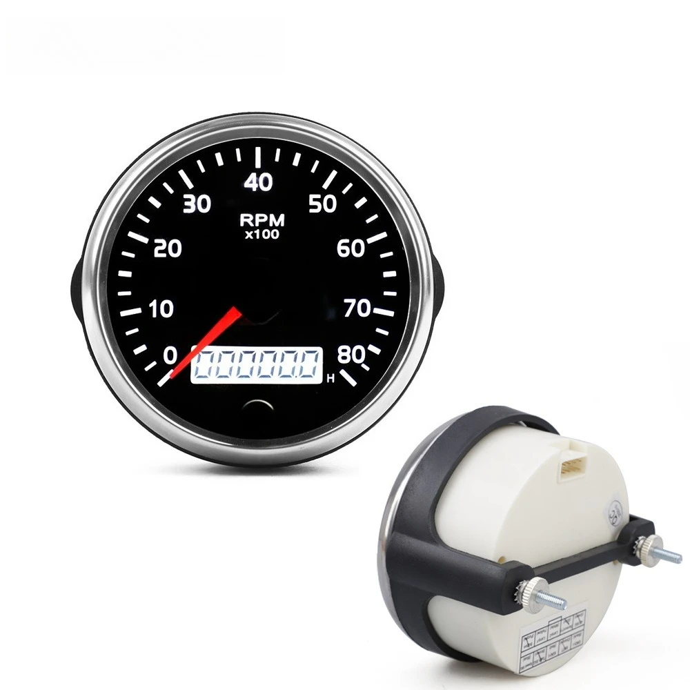 12-24V Car GPS Speedometer Odometer Tachometer with Universal GPS Sensor
