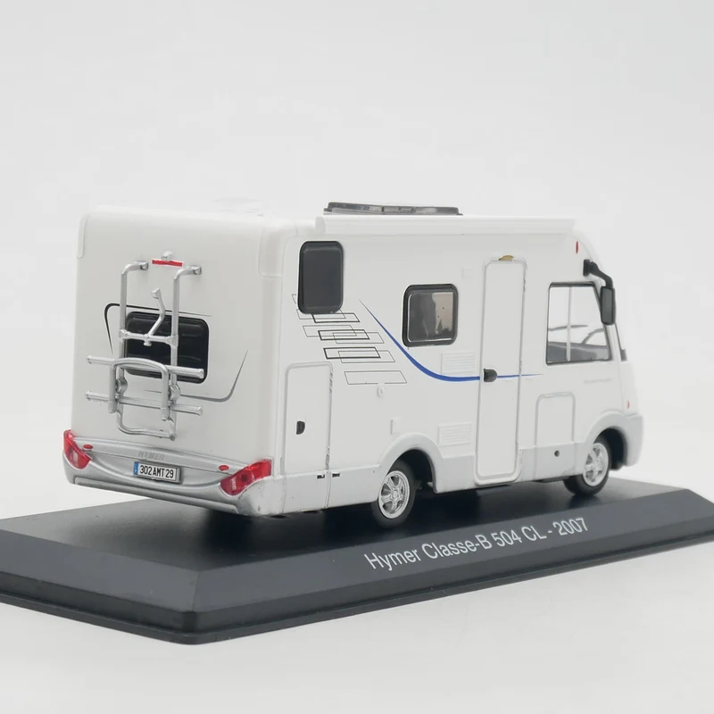 Diecast ixo 1:43 escala hymer classe-b 504 cl 2007 carro de turismo liga modelo de carro brinquedo colecionável presente lembrança exibição ornamento