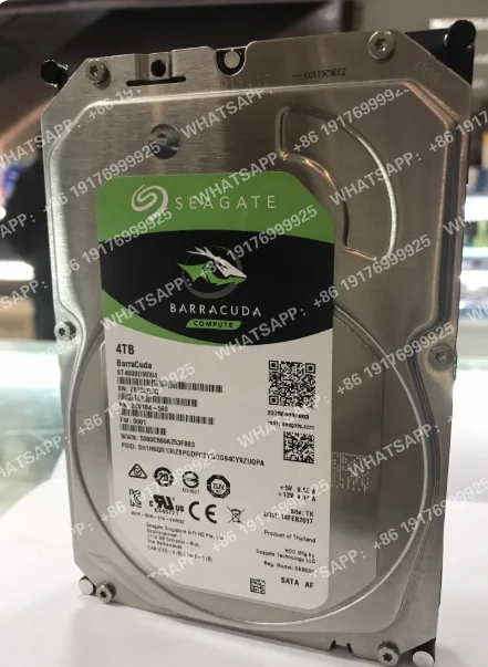 Para ST4000DM004 Seagate Barracuda 4TB 5400RPM 256M 6 Gb/s 3,5 "disco duro SATA nuevo