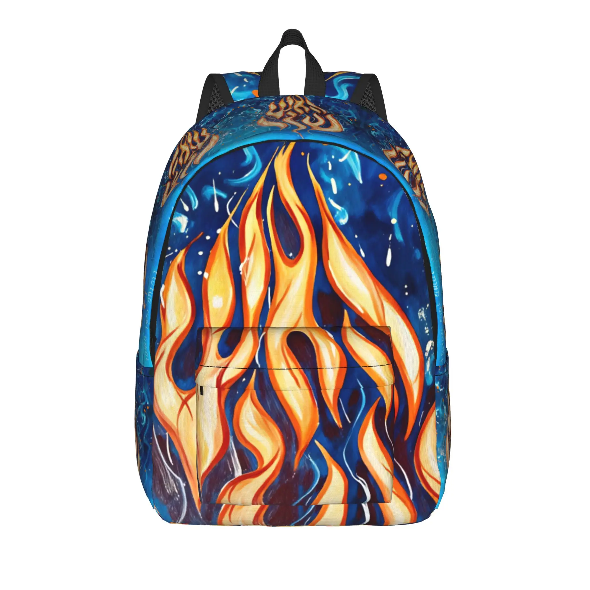 My Fire Rebbe Nachman Hebrew  Backpack Women  Large Backpacks Polyester Stylish High School Bags University Designer Rucksack