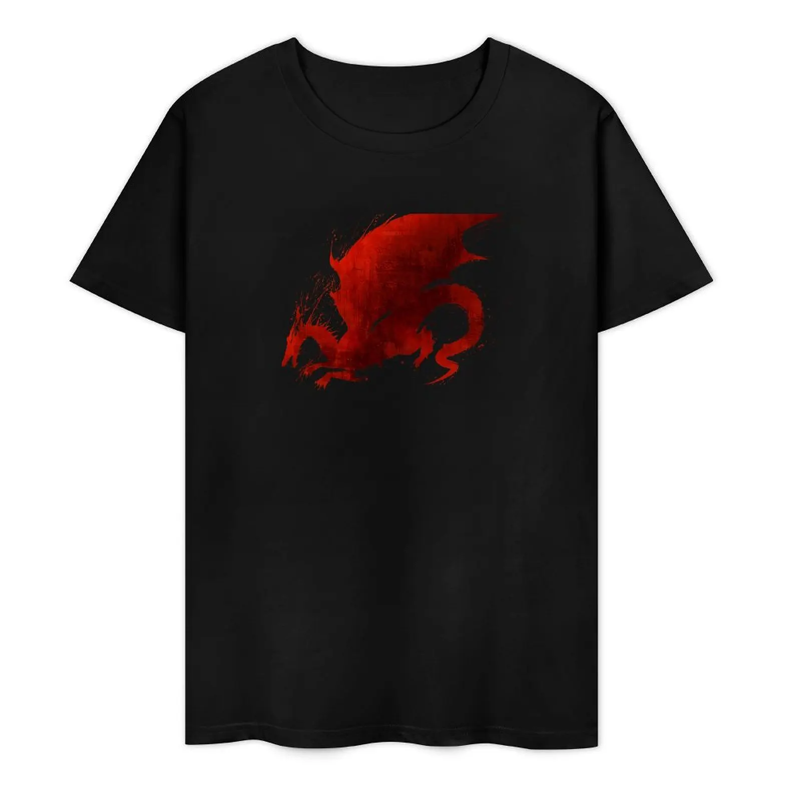 

Dragon Age Origins: Blood Dragon V1 T-Shirt oversized graphic t shirts anime figures t shirts for men cotton