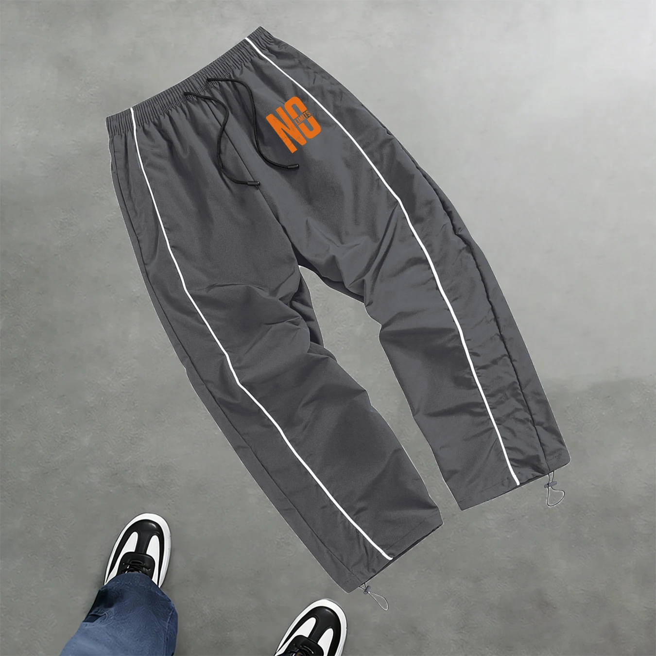 Men's NO Print Casual Sports Trousers Comfortable And Breathable Suitable For Summer Fitness Home Wear And Daily Commute