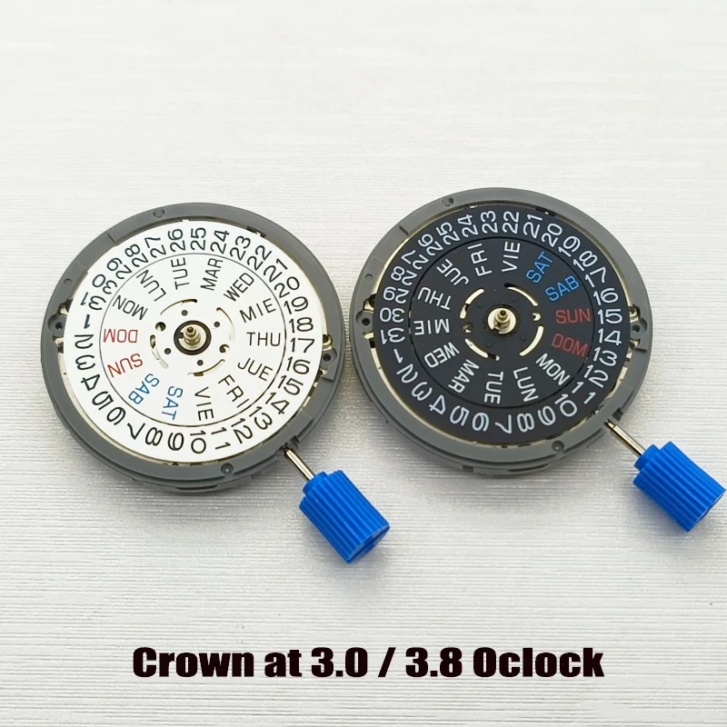 

High precision Seiko NH35 NH36 Movement English Only Dial Wheel SKX007 Automatic Mechanical Crown at 3.0/3.8 Watch Movement