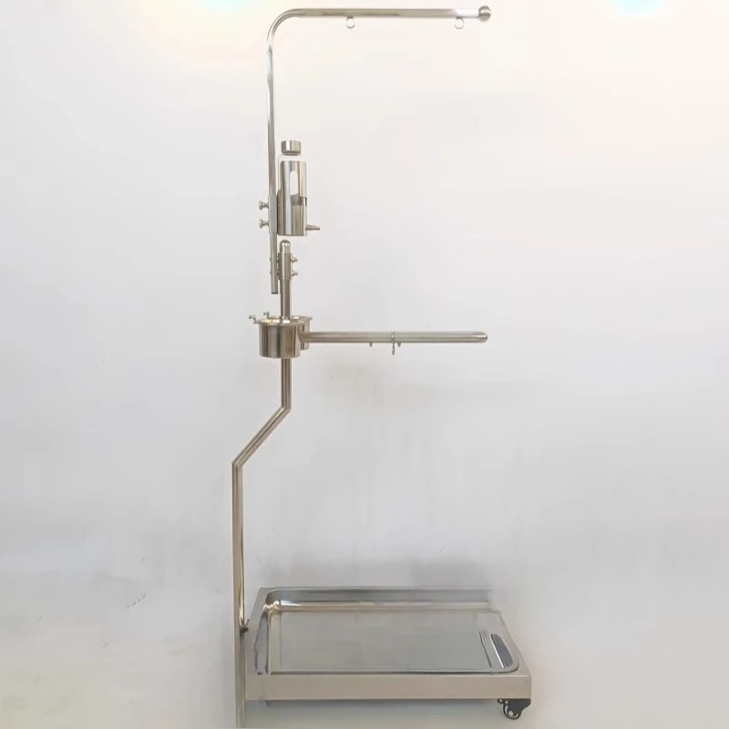 

Клетка для попугая, клетка для птиц, подставка для птиц, подставка для станции среднего размера, напольная подъемная полка, диспенсер для воды.