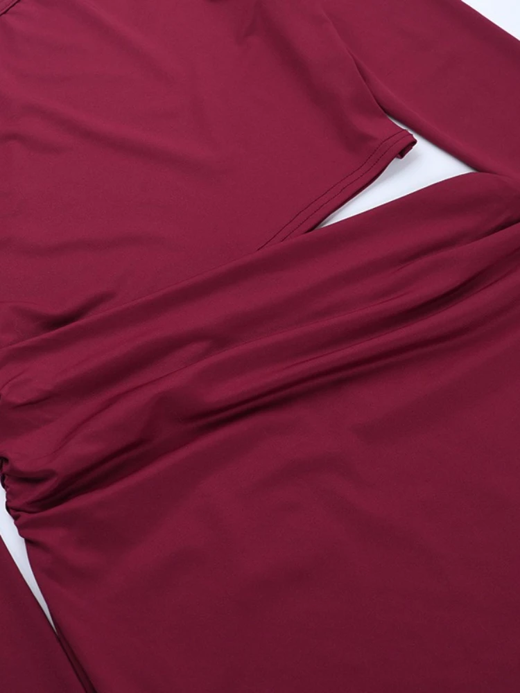 SsTss-Mini vestido ajustado de manga larga con hombros descubiertos para mujer, nuevo vestido liso con cuello Diagonal recortado en la cintura, vestido ajustado de una pieza para fiesta y discoteca