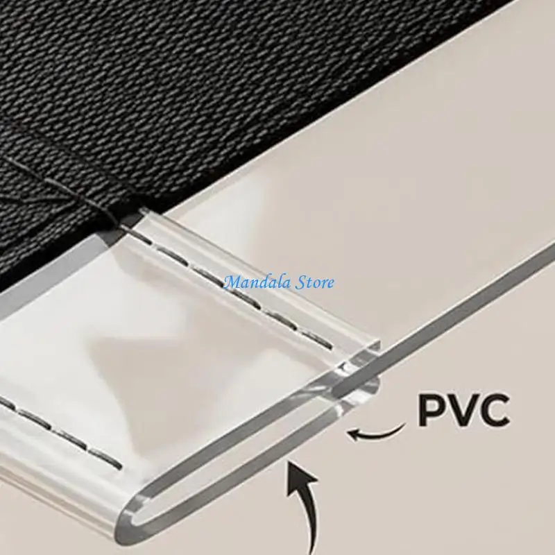 U2JC High Quality See Through Organizers Bin Suitable For Bulk Fabric Storage