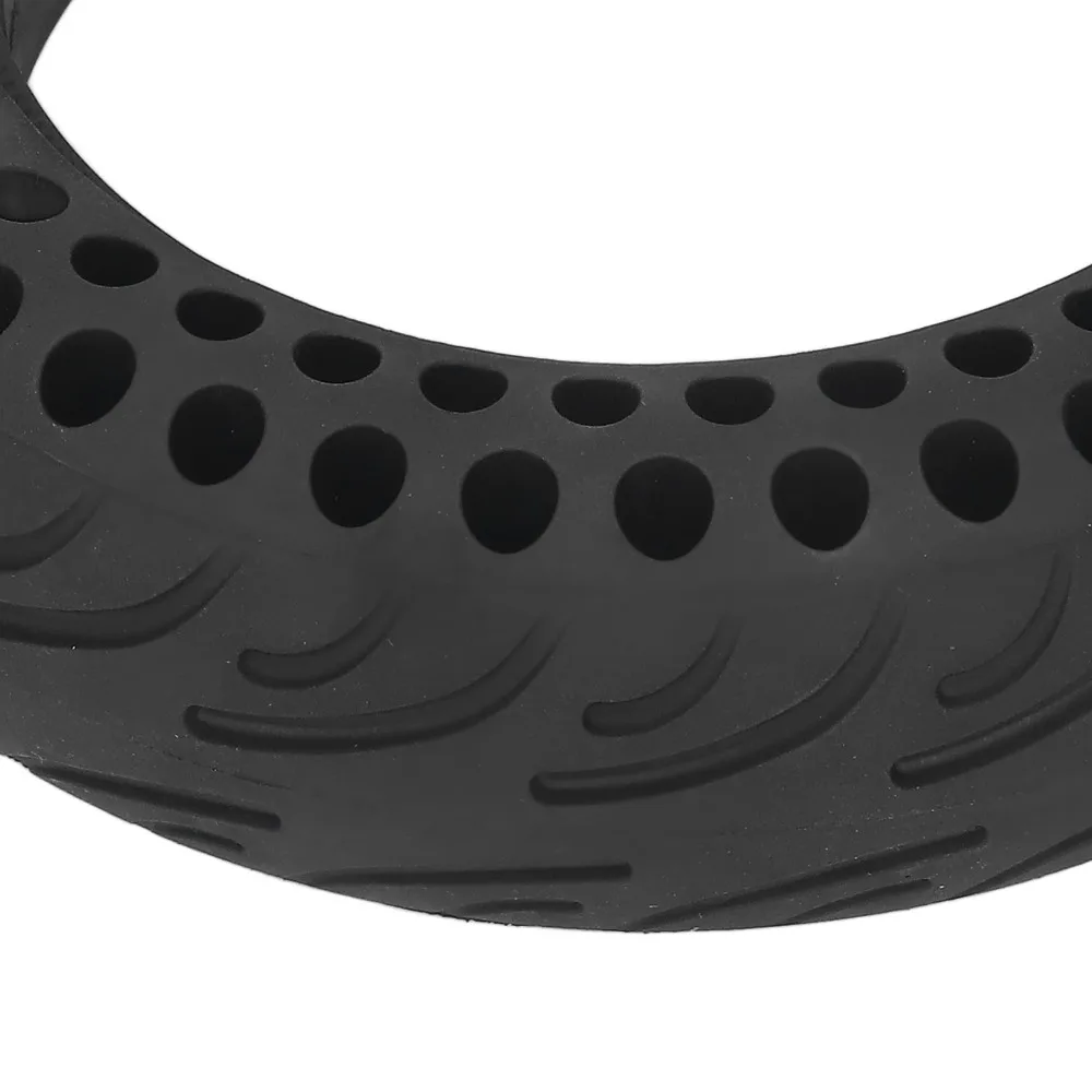 

Durable 70/65-6.5 Electric Scooter Tire 10 Inch Black Solid Rubber Wheel Stable Running Tire Uneven Roads