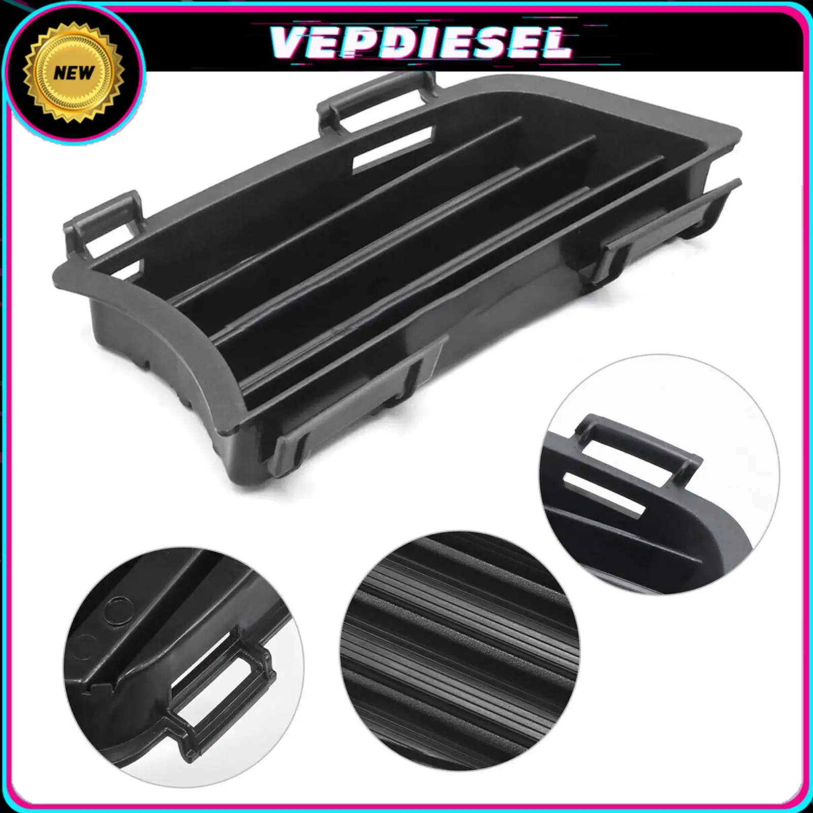 Front Bumper Lower Fog Light Cover Outer Grille FOR Pontiac Vibe 2005-2008 Car Accessories