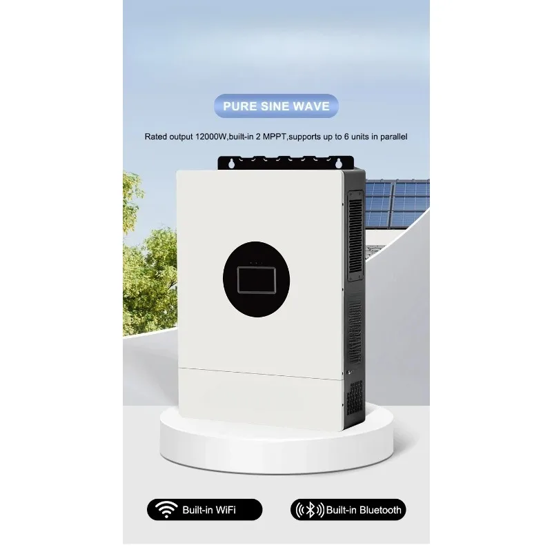 

48V 12KW Split Phase Hybrid Solar Inverter 110V-240V 200A Charging Controller WiFi Solar Inverter