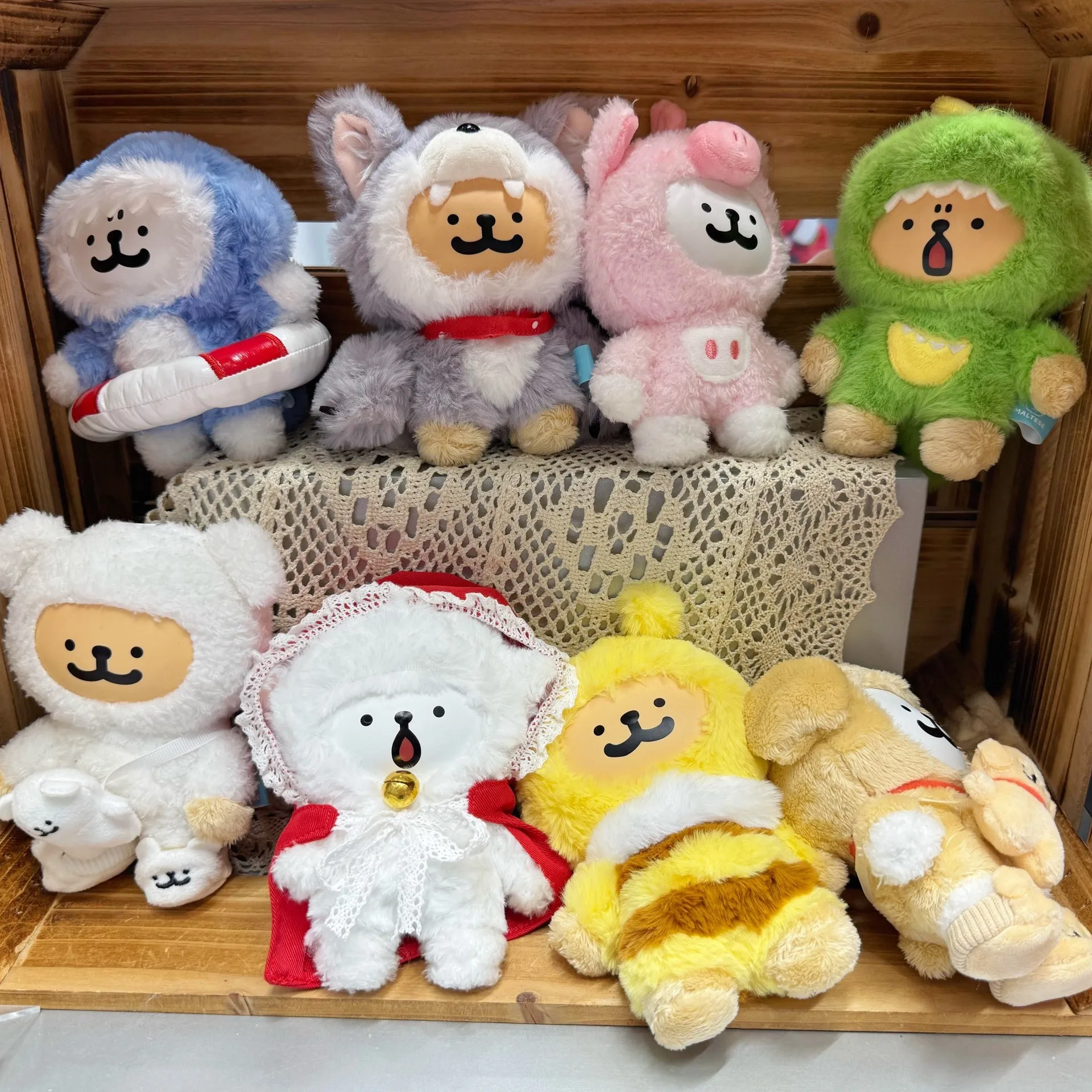 مالتيز خط جرو تخمين من أنا سلسلة صندوق أعمى الكرتون الفينيل أفخم دمية قلادة صندوق غامض لطيف أنيمي جمع هدية مزخرفة #3