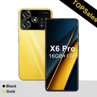 Original Pooc X6 Pro Smartphone Global Version 16G+1TB 4G/5G Dual Sim Xiao Cellphone Android Unlocked Mobile Phone Celular