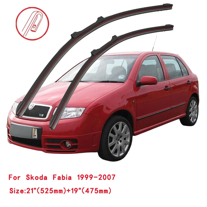 

For Skoda Fabia 6Y 1999 2000 2001 2002 2003 2004 2005 2006 2007 MK1 Windscreen Windshield Car Accessories Car Front Wiper Blades