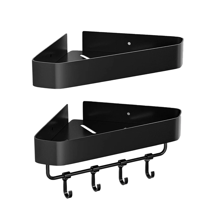 

HOT! Shower Shelf For The Bathroom, Corner Shelf, Shower Basket, No Drilling, Aluminium, Matte Finish, Bathroom Shelf