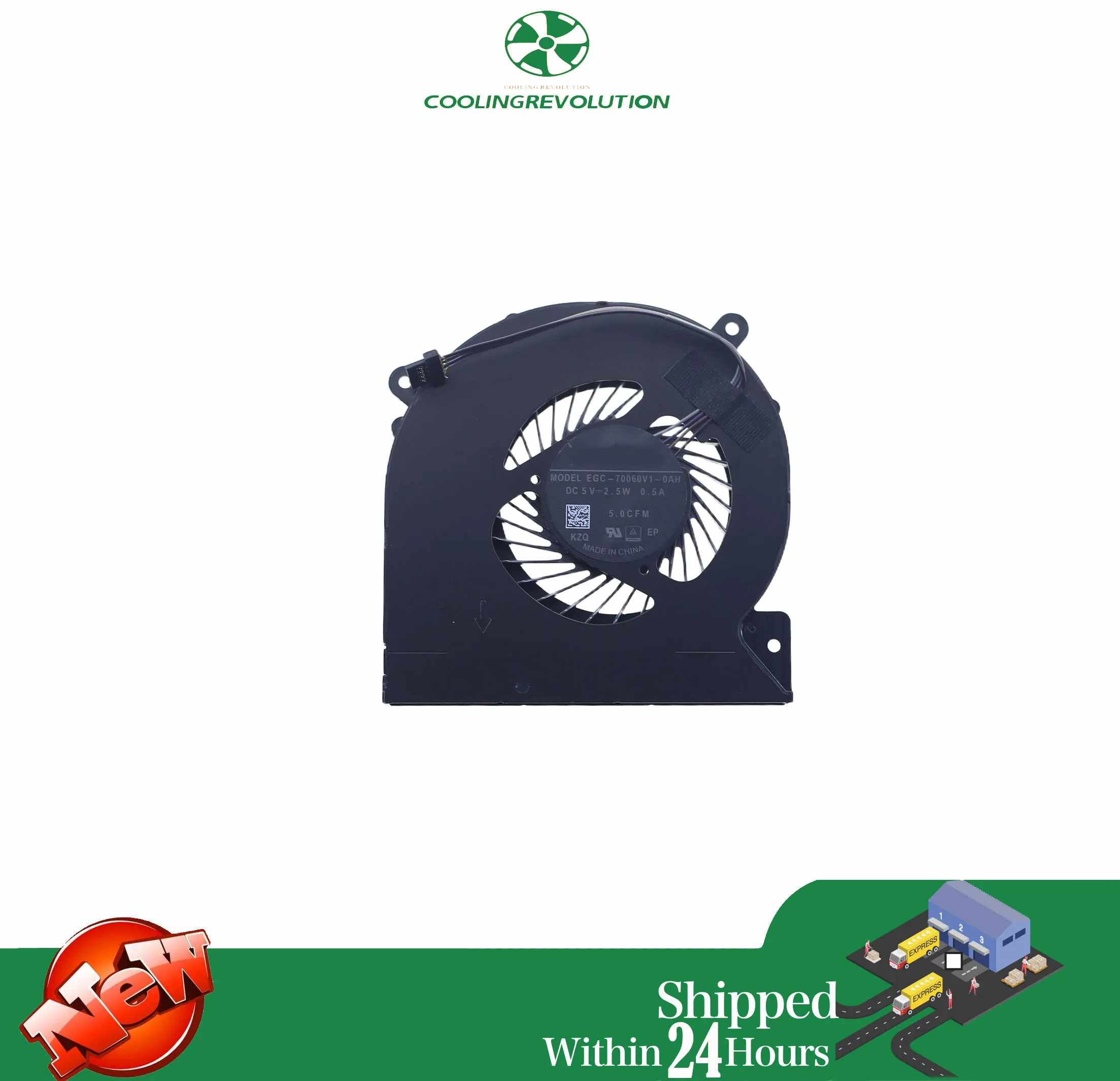 Laptop Cooling Fan EG50050S1-1C050-S9A DC5V 2.50W 4Pin THER7PF4W2-1411 PFWN2F