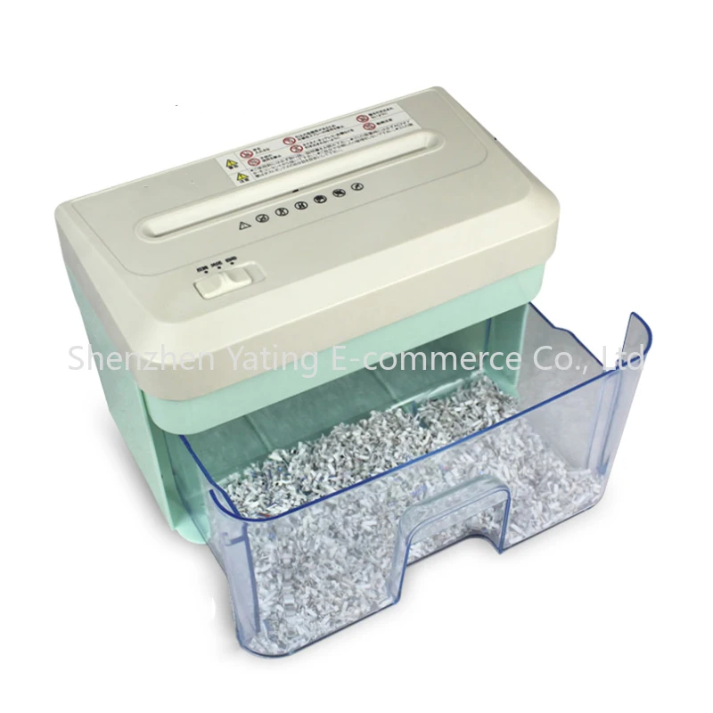 1PC Electric Paper Shredder Electric File Shredder 24v Small Office Household Paper Shredder Granular
