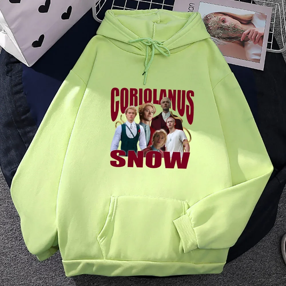 

Coriolanus Snow Graphic Hoodie Men/women Aesthetic Sweatshirt Fleece Autumn Winter Sudadera Tops High Quality Printing Clothing