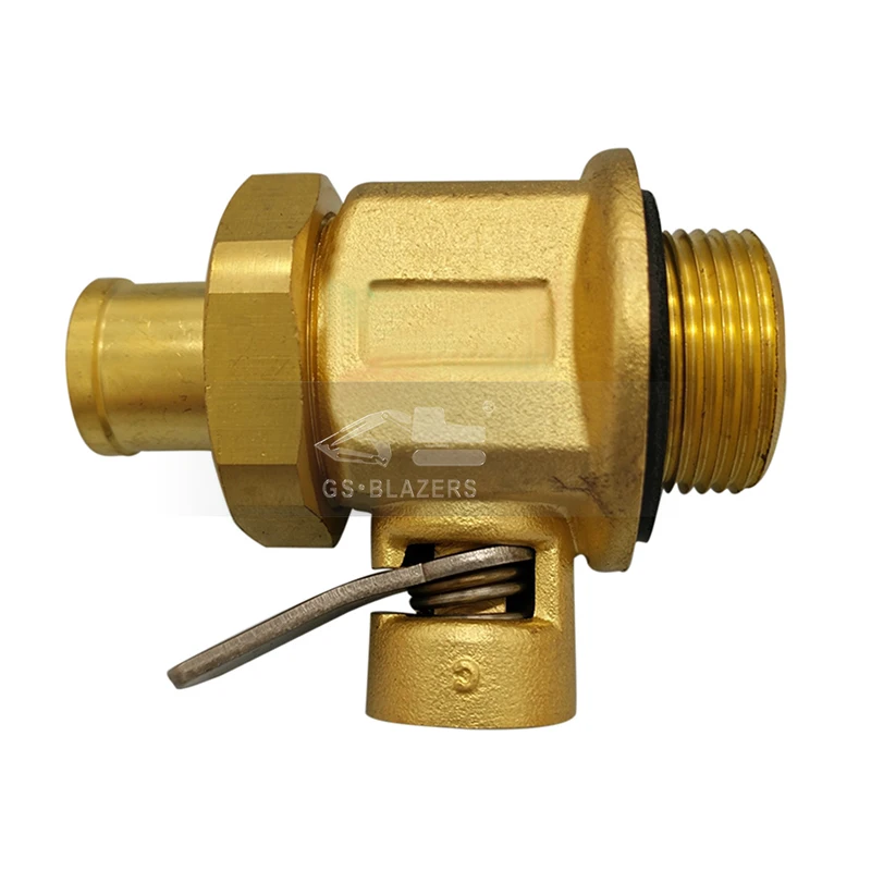 

Engine Oil Drain Valve F111N Compatible With Kobelco Hitachi Excavator Compatible With Komatsu Daewoo Excavator