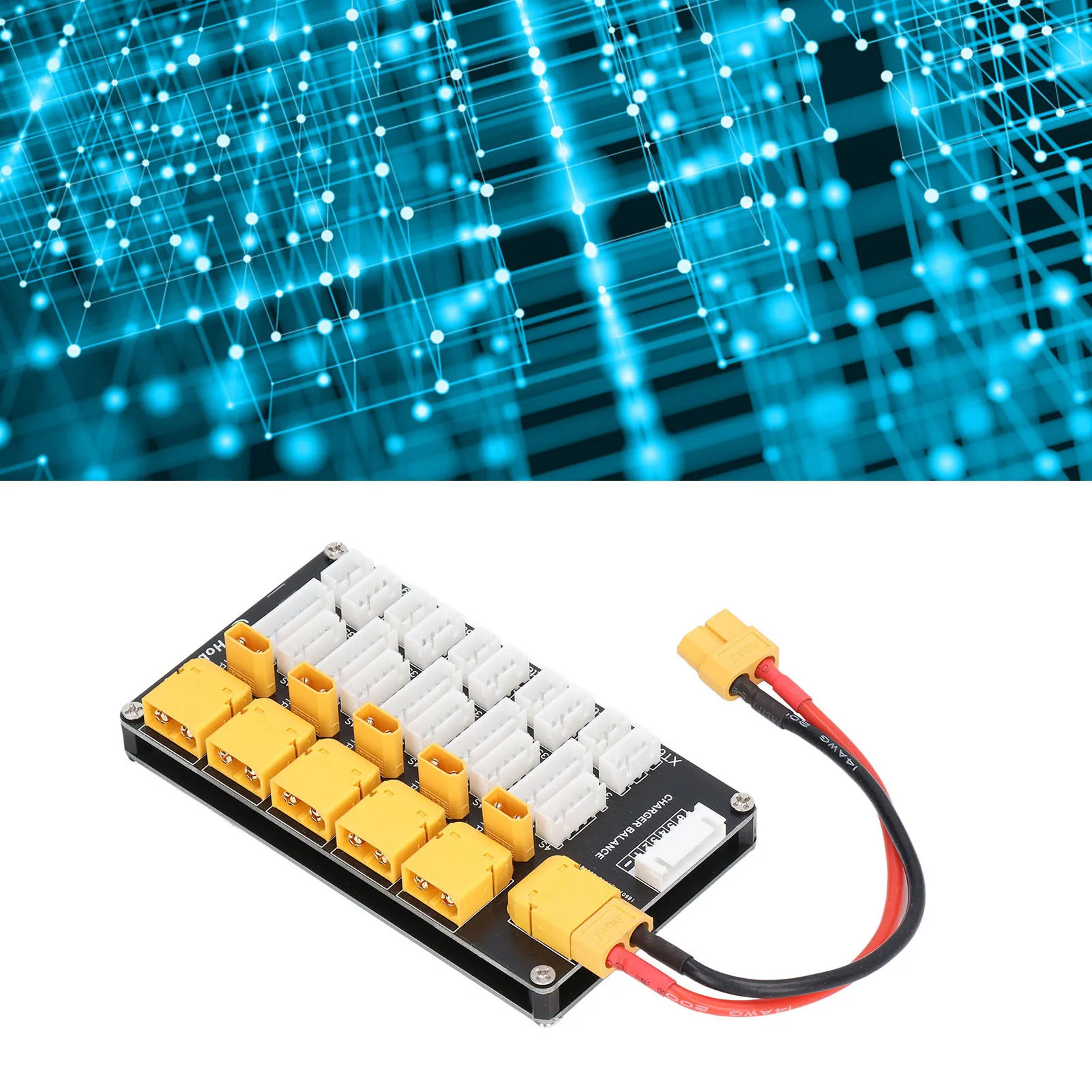 Battery Charging Board Parallel XT30 XT60 Plug 2‑6S Lithium Batteries for IMAX B6  Lithium Battery Charging Board view 6