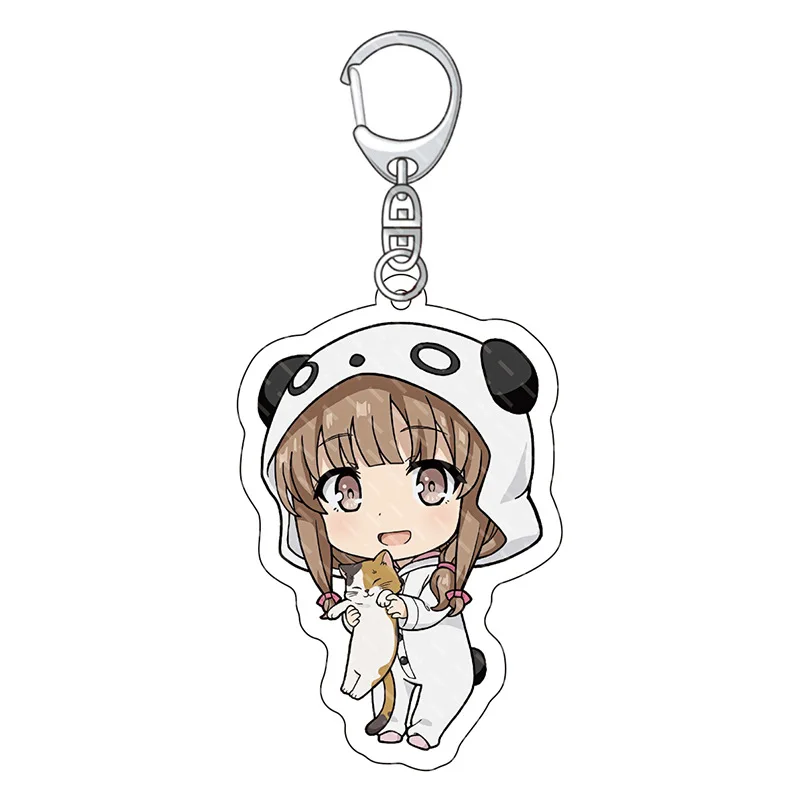 Anime fans Youth pig does not dream of bunny girl senpai Sakurajima Sakuragawa 6cm car bag key chain to send friends fans gifts