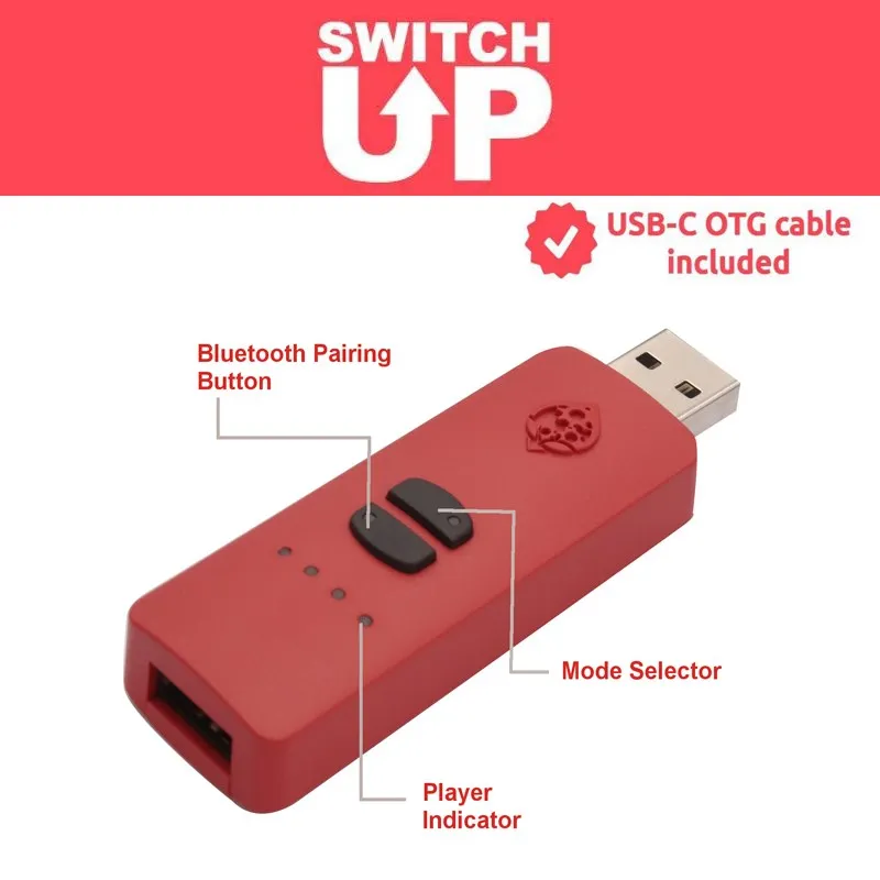 Imagem -02 - Switch up Enhancer Adaptador para Jogos para ps x Box 360 um Controlador Wii u Mente Coletiva V2.14