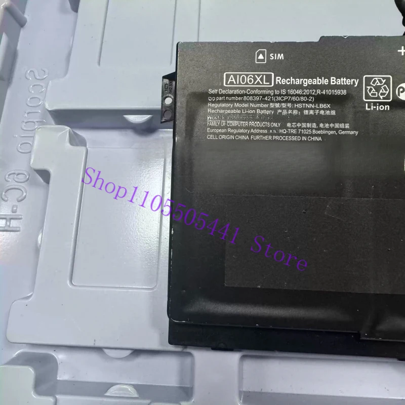 New AI06XL Laptop Battery for HP ZBook 17 G3HSTNN-LB6X 808397-421 80 HSTNN-LB6X AI06096XL Bateria 11.4V 96Wh Replacement Battery
