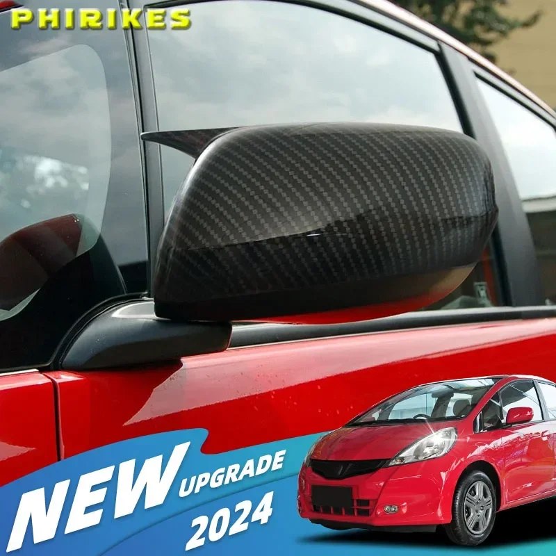 

Fit For Honda FIT JAZZ GE6 GE8 2009 2010 2011 2012 2013 Rearview Mirror Housing Side Mirror Cover Car Modified Accessories