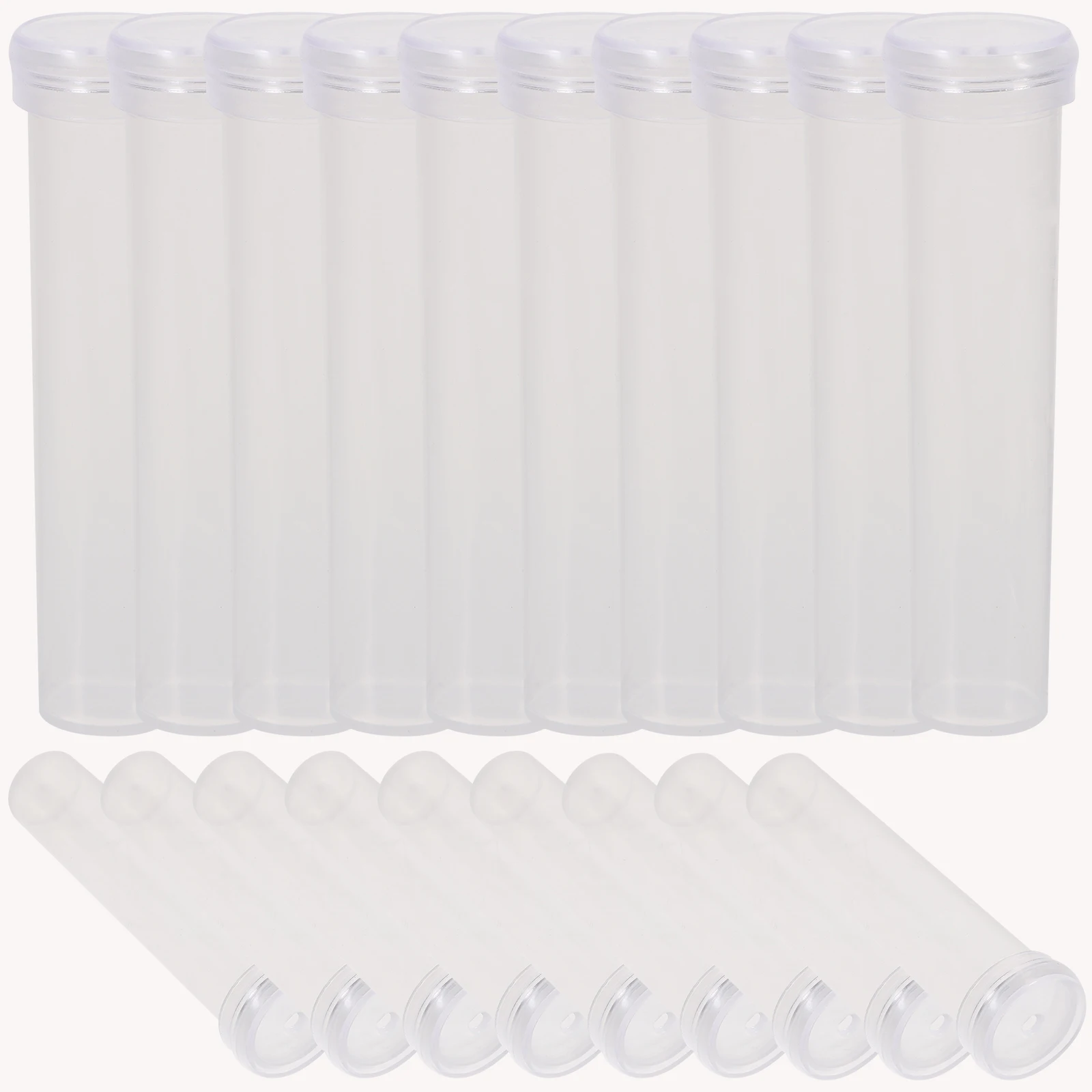 

100 Pcs Flower Tubes Flowers Nutrition Plastic Eco Friendly Florist Supplies Lightweight Growth Bags Plant Containers