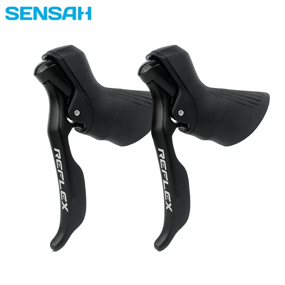 

SENSAC Road Bike Shifters 2x7/8/9/10/11 Speed Brake Levers18/20/22 Speed Compatible with Shimano Tiagra ULTEGRA 105R7000 Bicycle