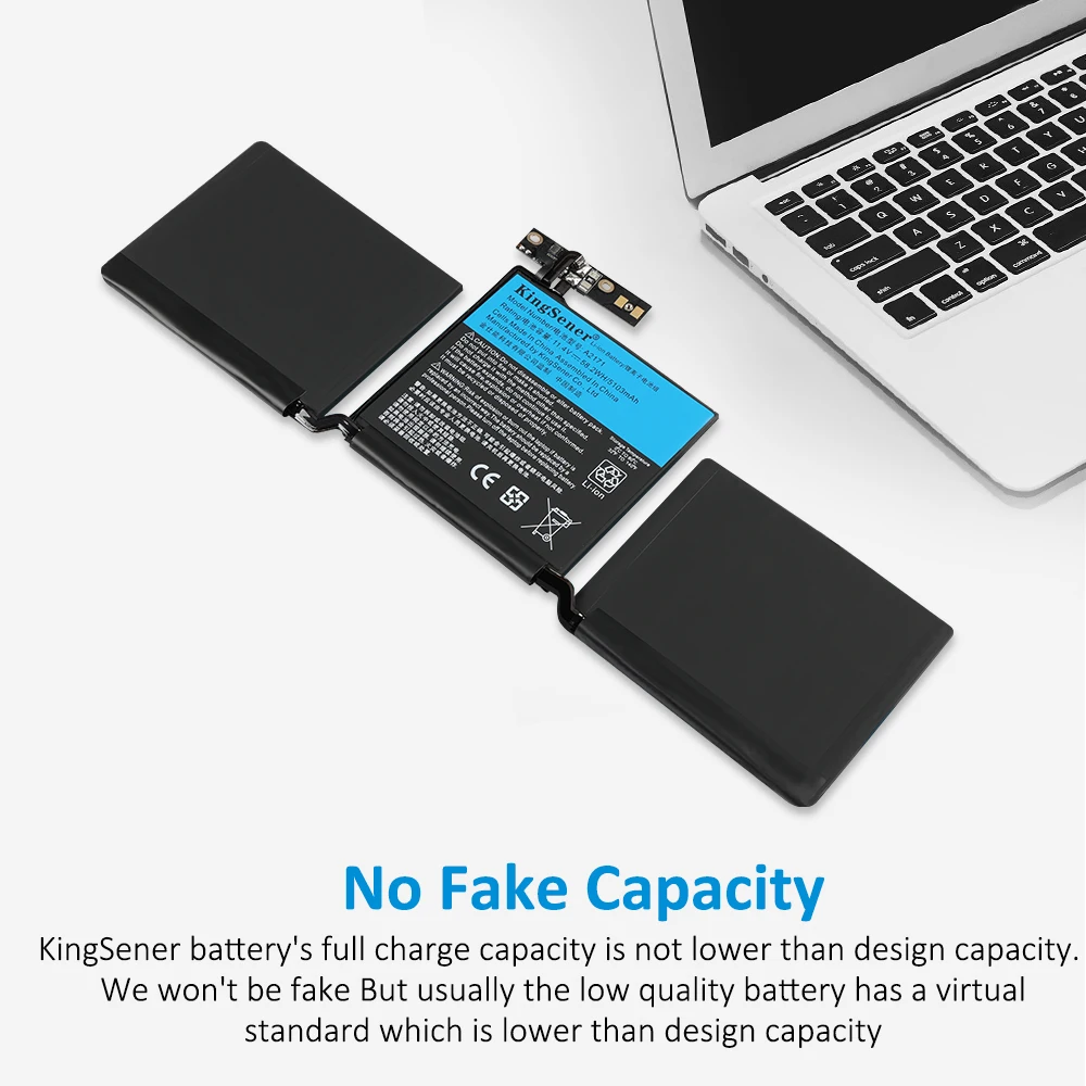 KingSener A2171 Laptop Battery For Apple MacBook Pro Retina 13.3'' A2159 2019 Year 13 inch A2289 A2338 2019 2020 Free Tools