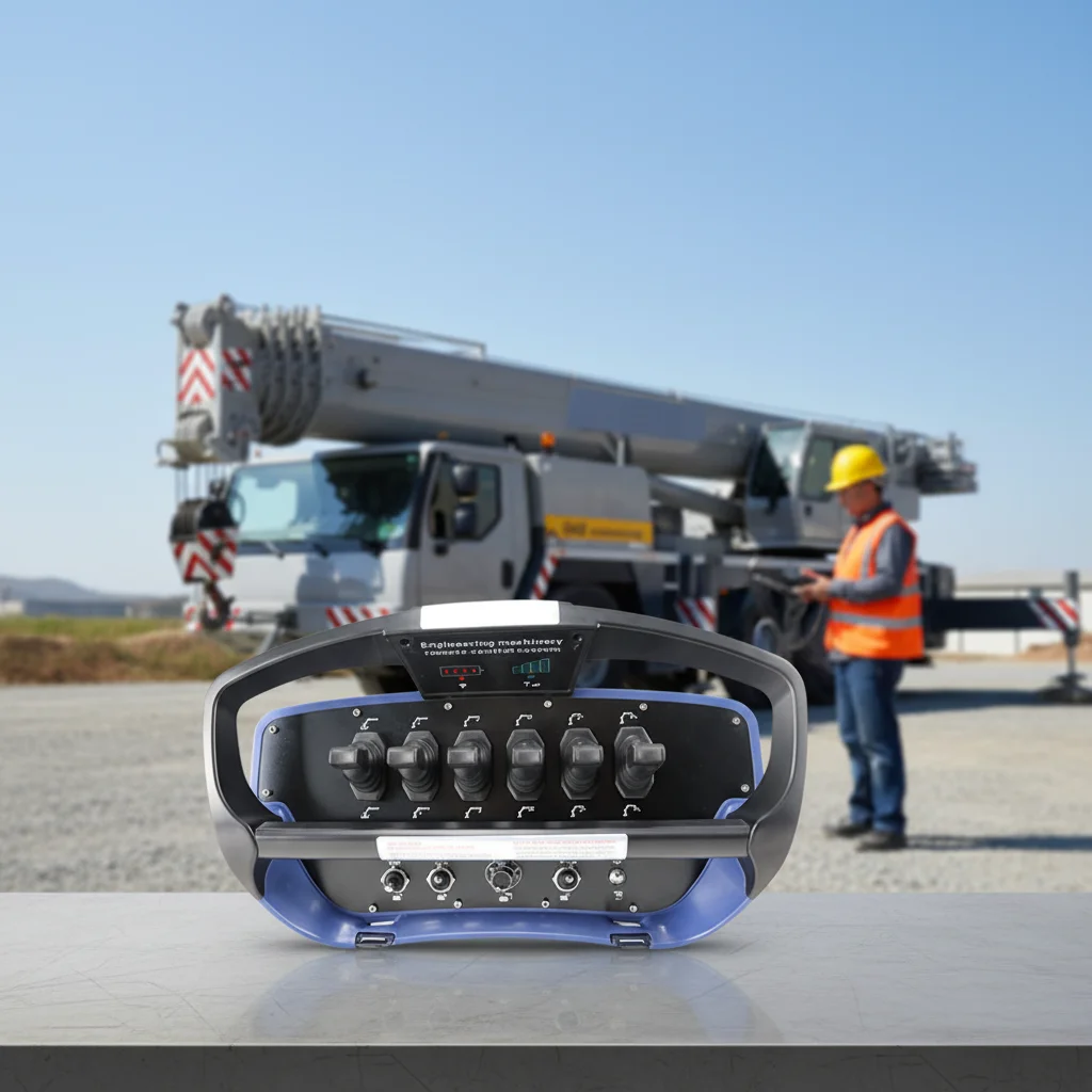 2026 New Arrival 12V/24V Crane Remote Control with 5 6 7 8 9 10 Joysticks Anti-Shock Crane Truck Hydraulic Remote