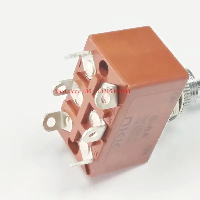 Limited Offer S-6A 6Pin 2Gear Toggle Switch 10A250V Aperture 12MM