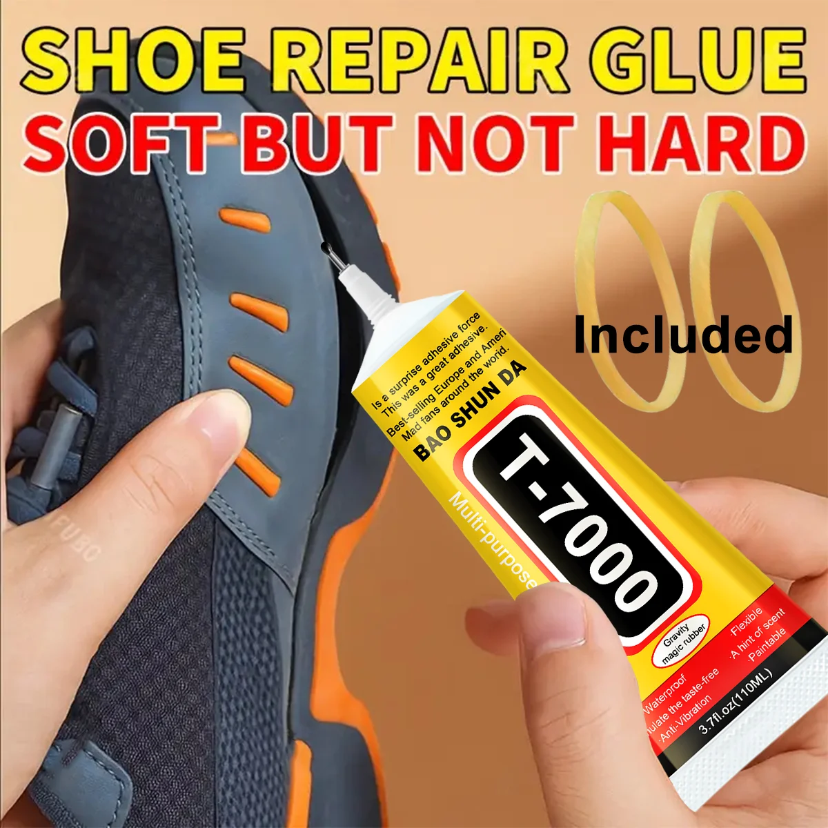 cola-para-calcados-b7000-transparente-e-t7000-preta-adesivo-forte-para-reparo-de-tenis-couro-e-solado-de-borracha-impermeavel-flexivel-multiuso-artesanato-diy-110ml