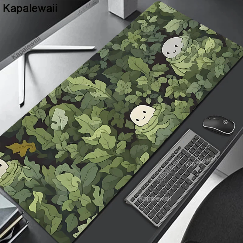 

Desk Mat Kawaii Plant Mousepad Gamer 90x40 Mouse Mats Cute Mouse Pad XXL Extended pad Gaming Deskmat For Girl Office Accessories