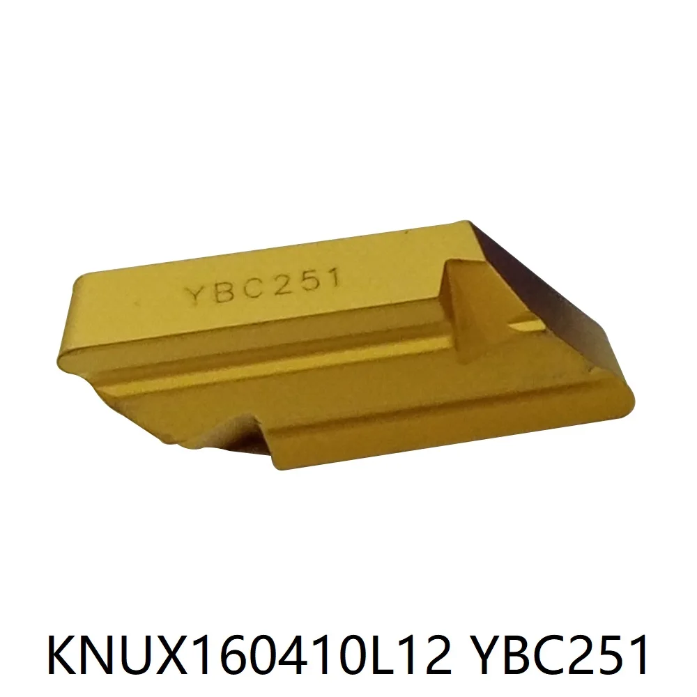 

КНУКС 160410 L12 YBC251 YBC152 ZCC Карбидные металлокерамические вставки с ЧПУ Общие токарные вставки 10 шт./кор. KNUX