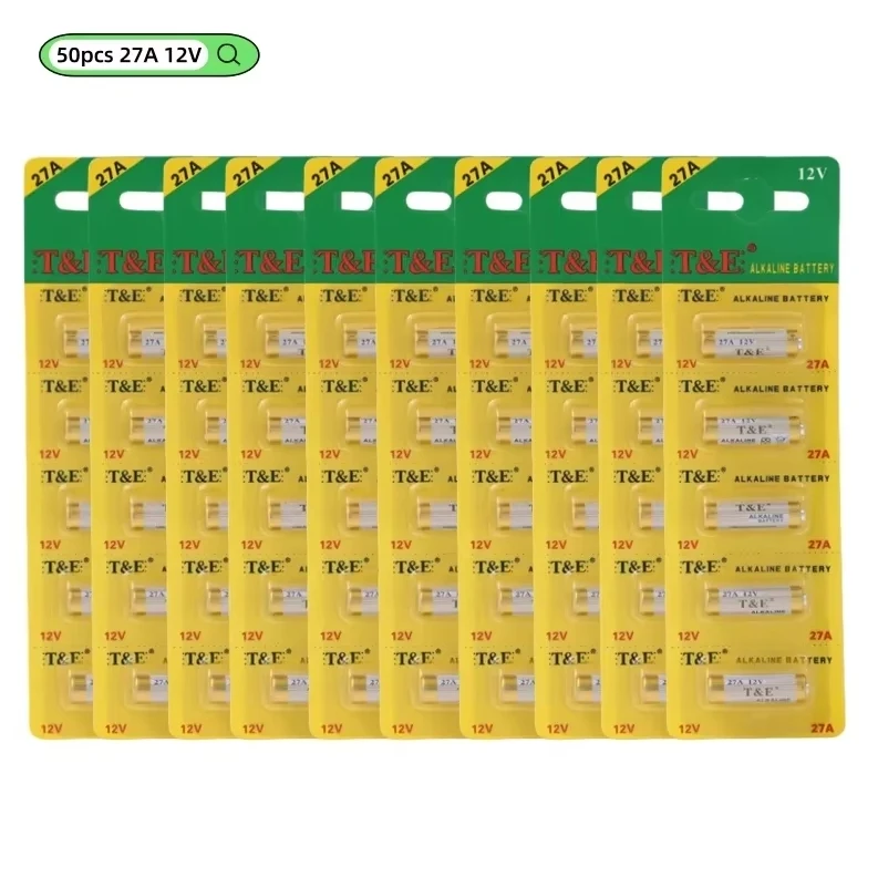 

5-60pcs 27A 12V Battery A27 Alkaline Batteries 27AE 27MN A2 K27A for Remote Control Gamepad Doorbell Toys Car Key Calculator