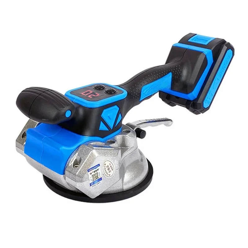 Adjustable Electric Tile Vibrator Tile Laying Machine Suction Cup Automatic Floor Vibrator Laying Leveling Tool