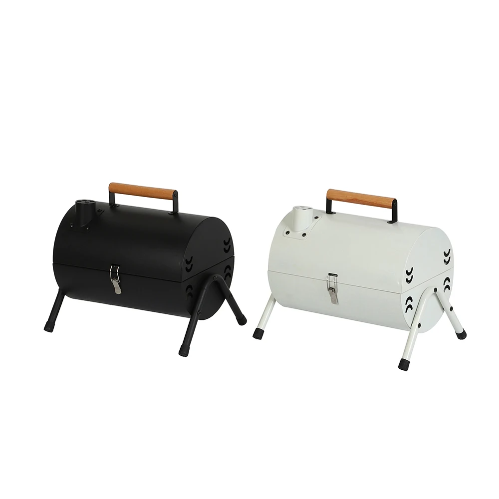 Outdoor Picnic Garden Terrace Camping Rotisserie Barbecue,Grill Foldable and Portable Stainless Steel BBQ Charcoal Grill/