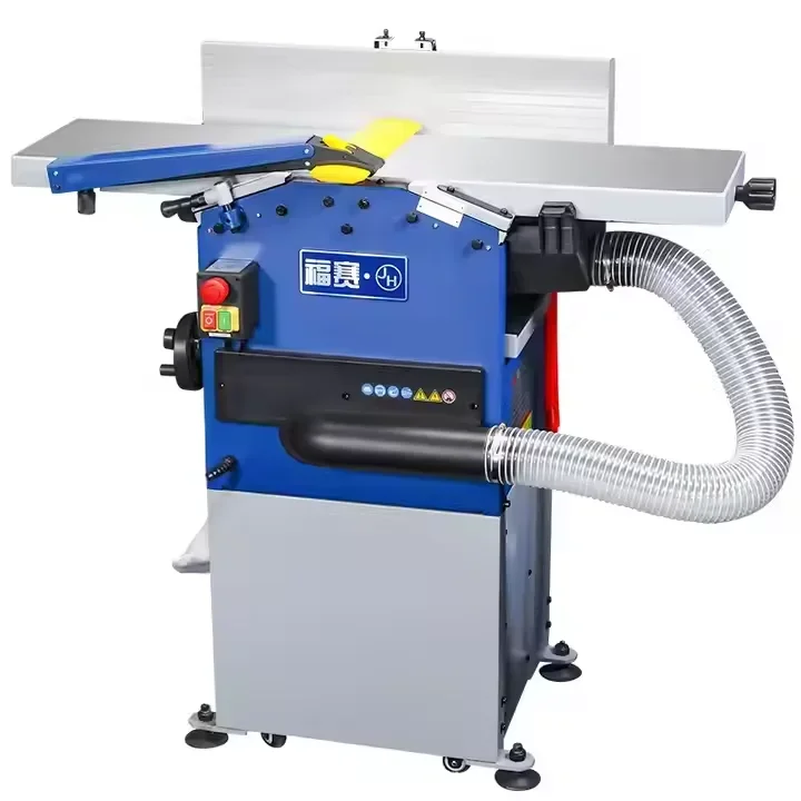 High Quality Electric Multi-Functional Woodworking Bench Combined Planer Thicknesser Planing Machine 220V