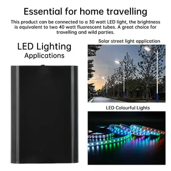 DC 12V 不間斷電源 3*18650 鋰電池盒 DIY 行動電源盒 UPS 適用於家用路由器、手機、平板電腦、數據機 10 最佳銷售 UPS 12V 18650 - №9