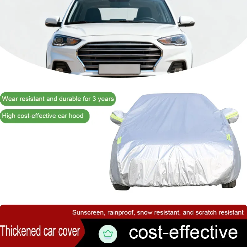 

Suitable for modern ix35 Tucson JM full hood SUV outdoor shading, UV protection, snow and rain dust cover thickening