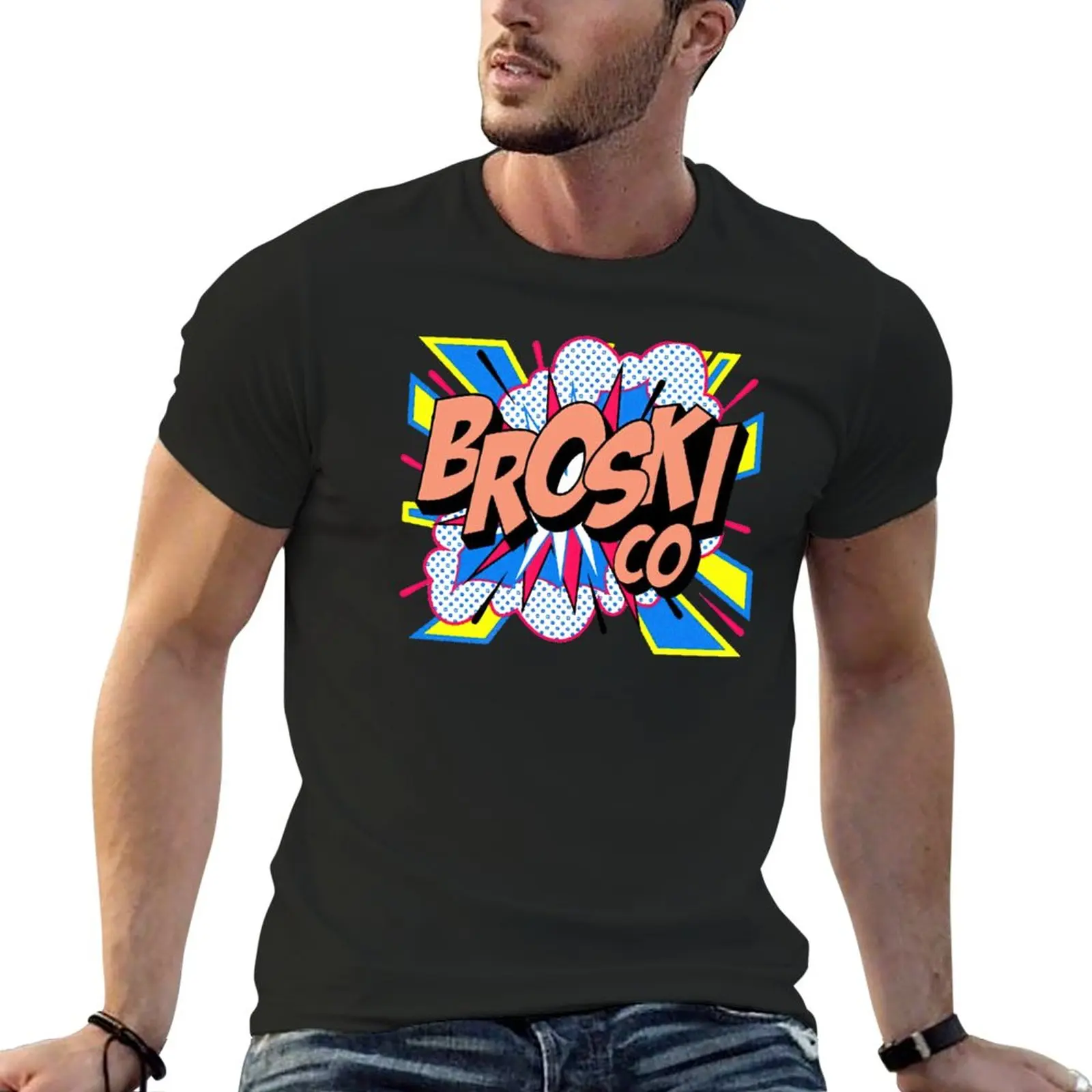 brittany broski merch T-Shirt customized t shirts plain t-shirt kawaii clothes mens t shirts pack