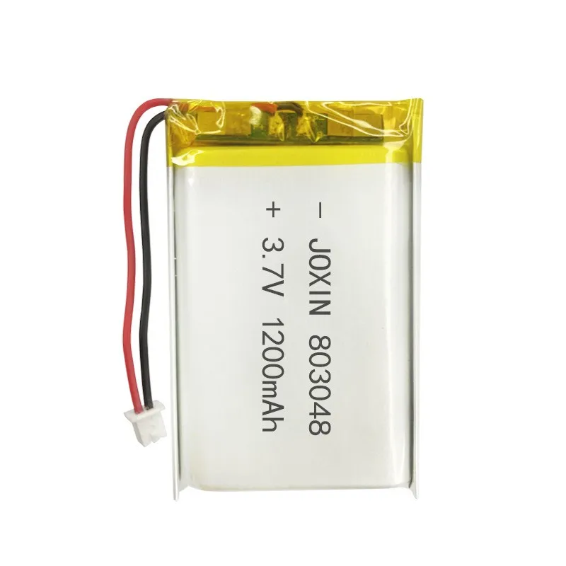 Lithium ion battery 803048 polymer lithium battery, 3.7V rechargeable battery, beauty apparatus, walkie-talkie, GPS battery