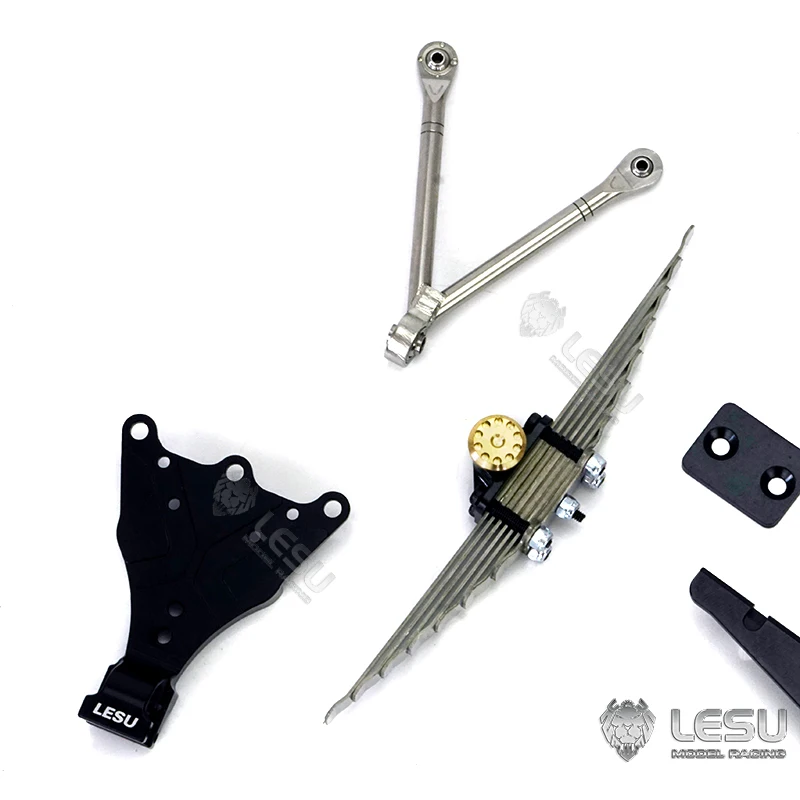 Metal Rear Suspension for LESU Differential Axle 1/14 RC Truck Dumper Tractor Model Remote Control Toys TH02085