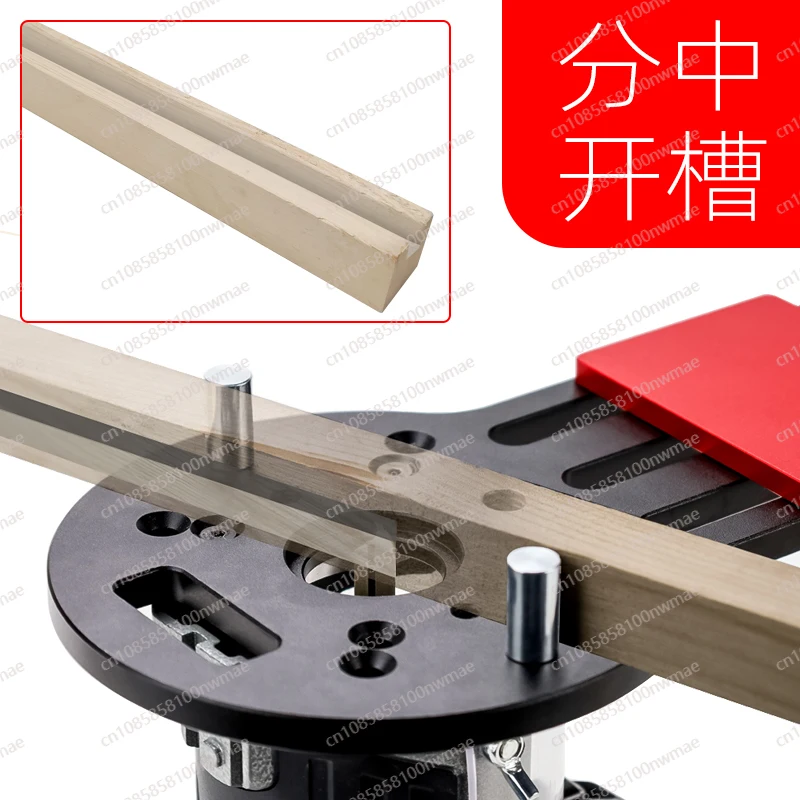 Fengsen KD-0225 النجارة حافة المتقلب الشق الموضع الخشب مجلس حافة التشذيب طحن الأخدود الشطب أدوات مساعدة