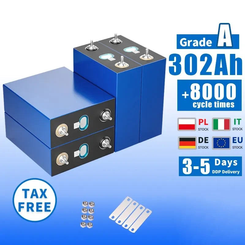 CATL 3.2v 302ah Lifepo4 Cell Lithium Ion Batteries Solar Batteries Genuine BYD Grade a for 3.2v 302ah 304ah 310ah Lifepo4 Batter