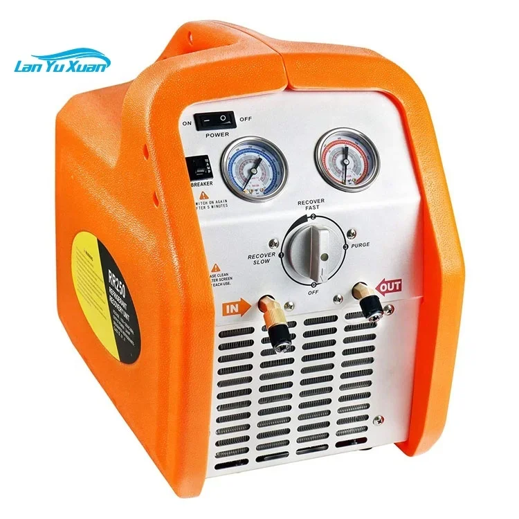 Air conditioning refrigerant recovery machine 3/4HP 1HP Refrigerant Gas Recovery Unit for R32 R410A R134a