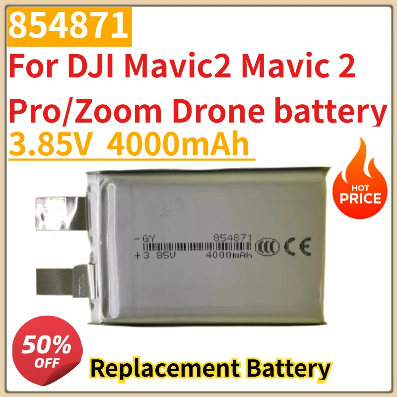 

High Quality New 3.85V 4000mAh 854871 Replacement Battery for DJI Mavic2 Mavic 2 Pro/Zoom Drone battery
