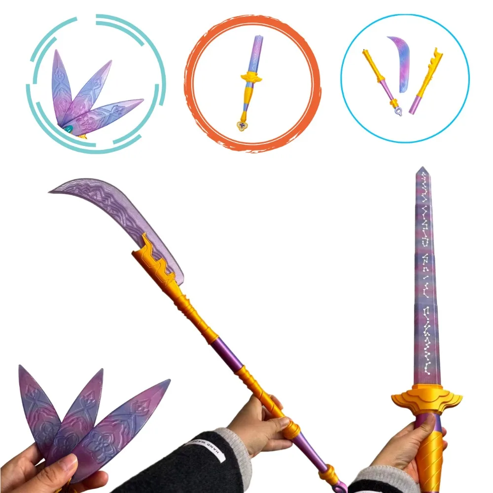 62.5cm Sword With Symbol Outfits Roleplay Sword Cosplay Prop Children Halloween Carnival Costume Accessories Birthday Gift