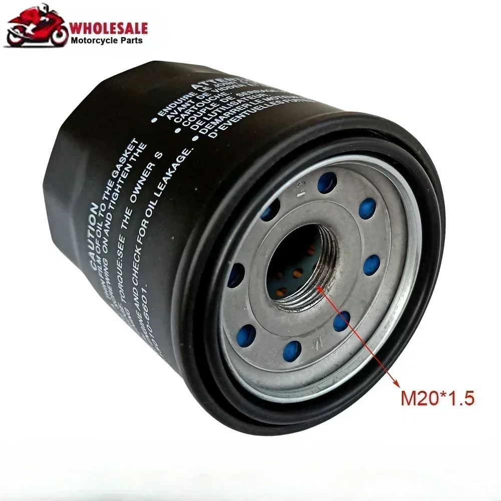 300CC Motorcycle Accessories Oil Filter For Kawasaki KLE300 KLE300B KLE300C KLE Versys-X 300 2017-2020 2021 2022 2023 16097-1067 image 2